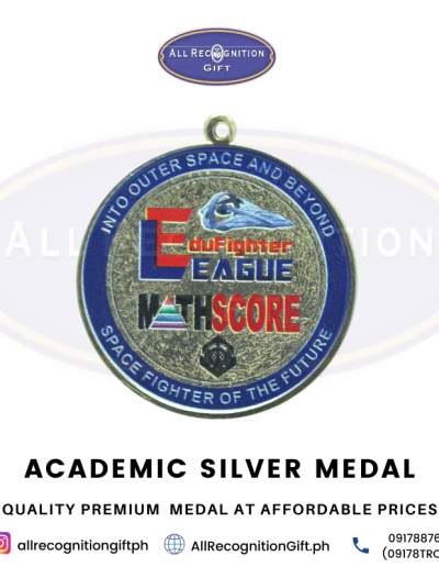 ACADEMIC SILVER MEDAL - ALL RECOGNITION GIFT