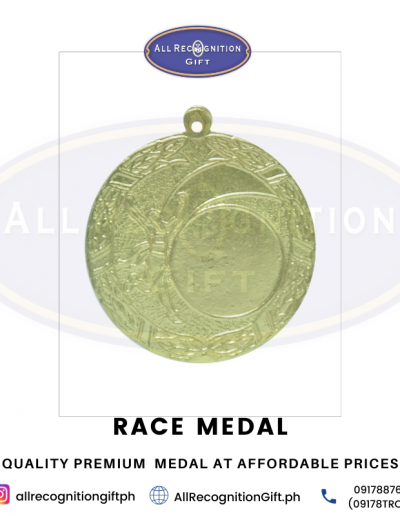 RACE MEDAL - ALL RECOGNITION GIFT